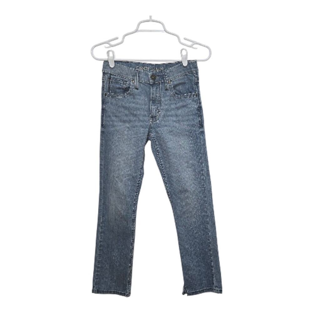 Cody James Raw Hem Straight Leg Jeans Light Wash Girls 14 Regular